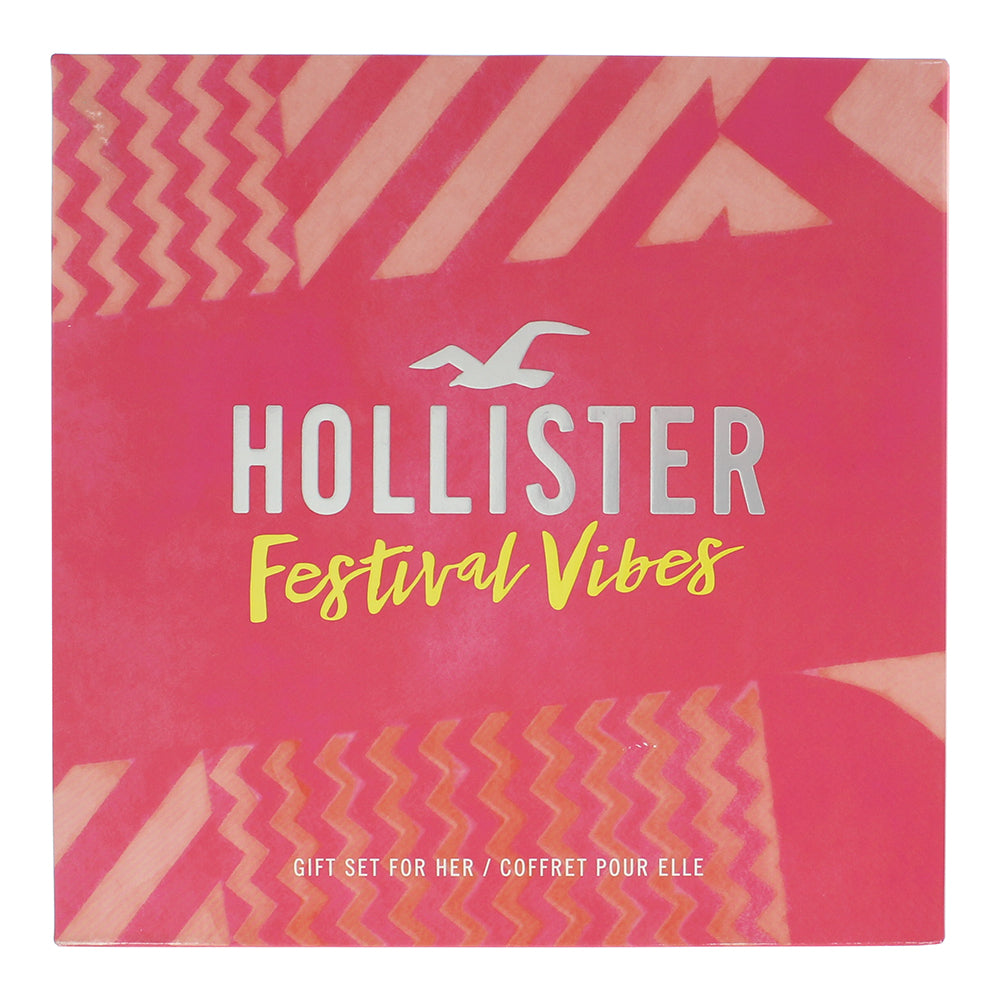 Hollister Festival Vibes 2 Piece Gift Set: Eau de Parfum 50ml - Eau de Parfum 15 - Box