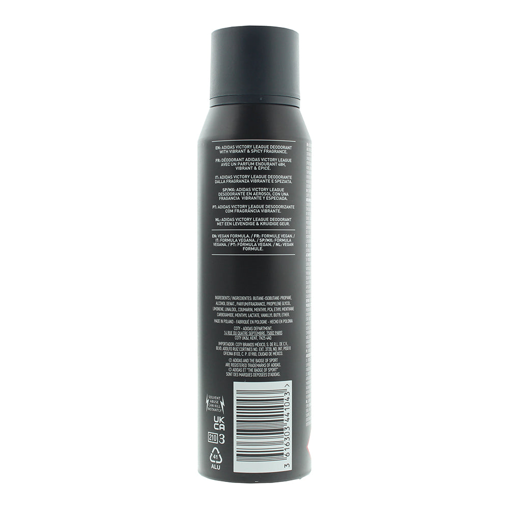 Adidas Victory League Deodorant Spray 150ml