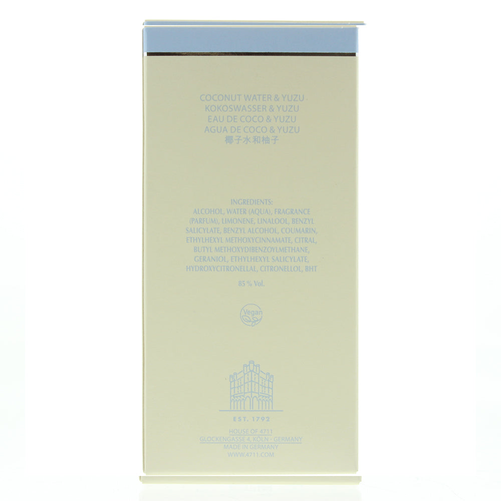 4711 Acqua Colonia Coconut & Yuzu Eau de Cologne 50ml