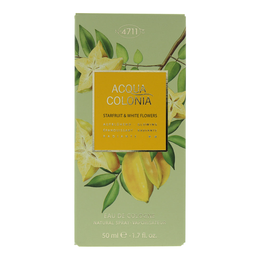 4711 Acqua Colonia Starfruit & White Flowers Eau de Cologne 50ml - Box