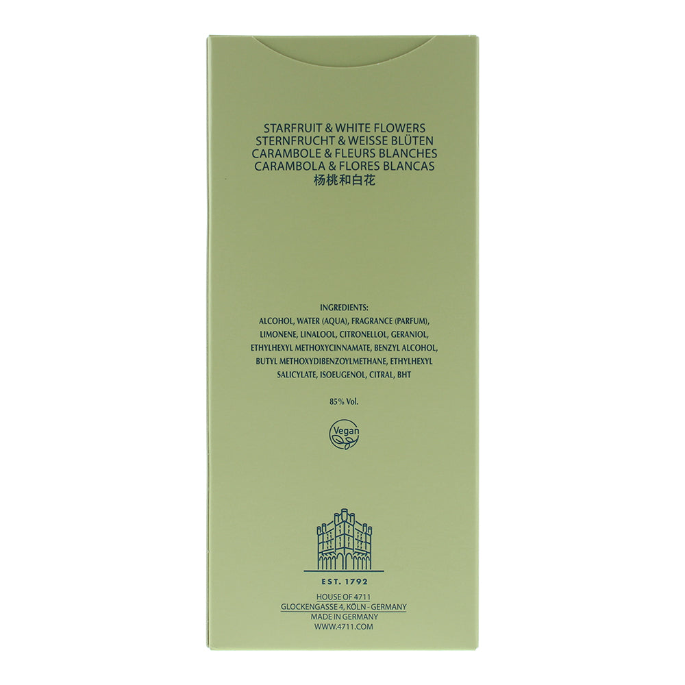 4711 Acqua Colonia Starfruit & White Flowers Eau de Cologne 170ml