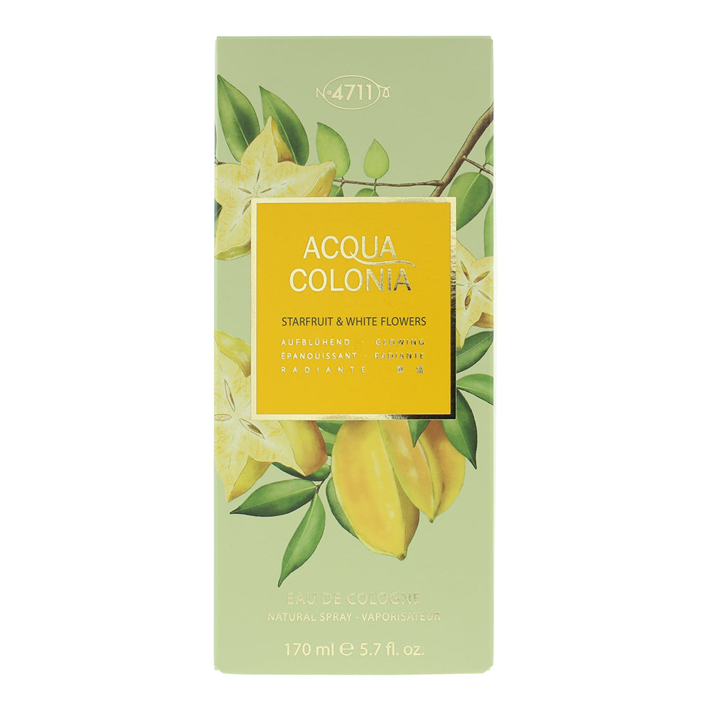 4711 Acqua Colonia Starfruit & White Flowers Eau de Cologne 170ml - Box