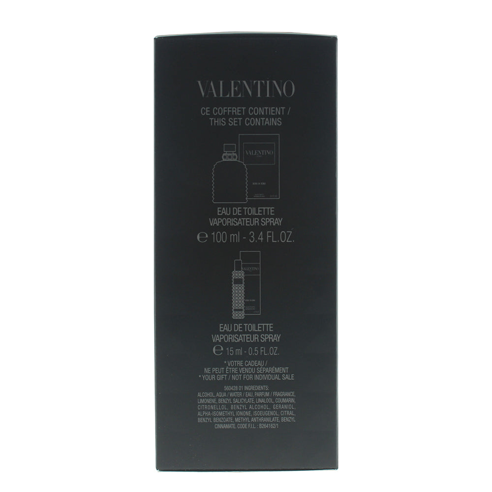 Valentino Born In Roma Uomo 2 Piece Gift Set: Eau de Toilette 100ml - Eau de Toi