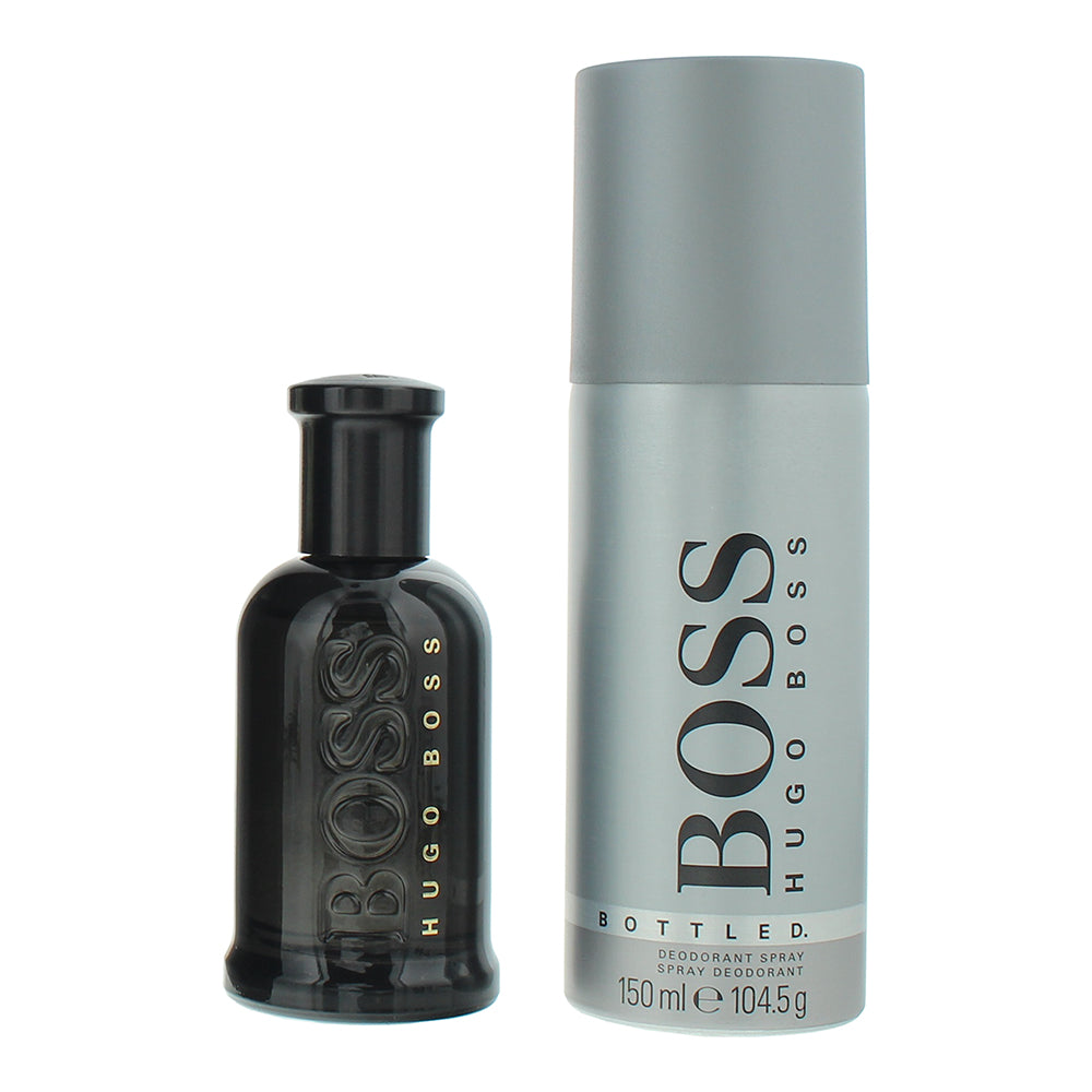 Hugo Boss Bottled 2 Piece Gift Set: Parfum 50ml - Deodorant Spray 150ml - Product