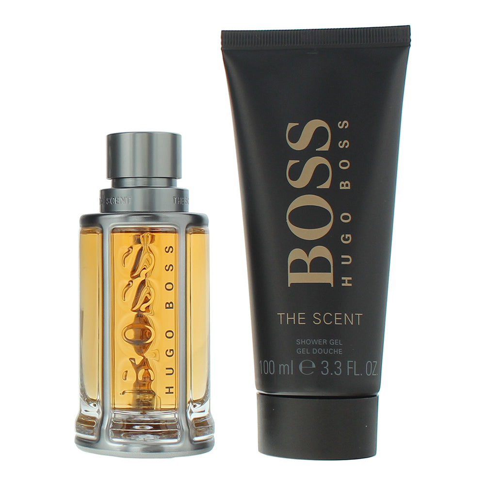 Hugo Boss The Scent 2 Piece Gift Set: Eau de Toilette 50ml - Shower Gel 100ml - Product