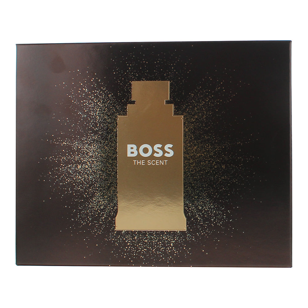 Hugo Boss The Scent 3 Piece Gift Set: Eau de Toilette 100ml - Shower Gel 100ml - - Box