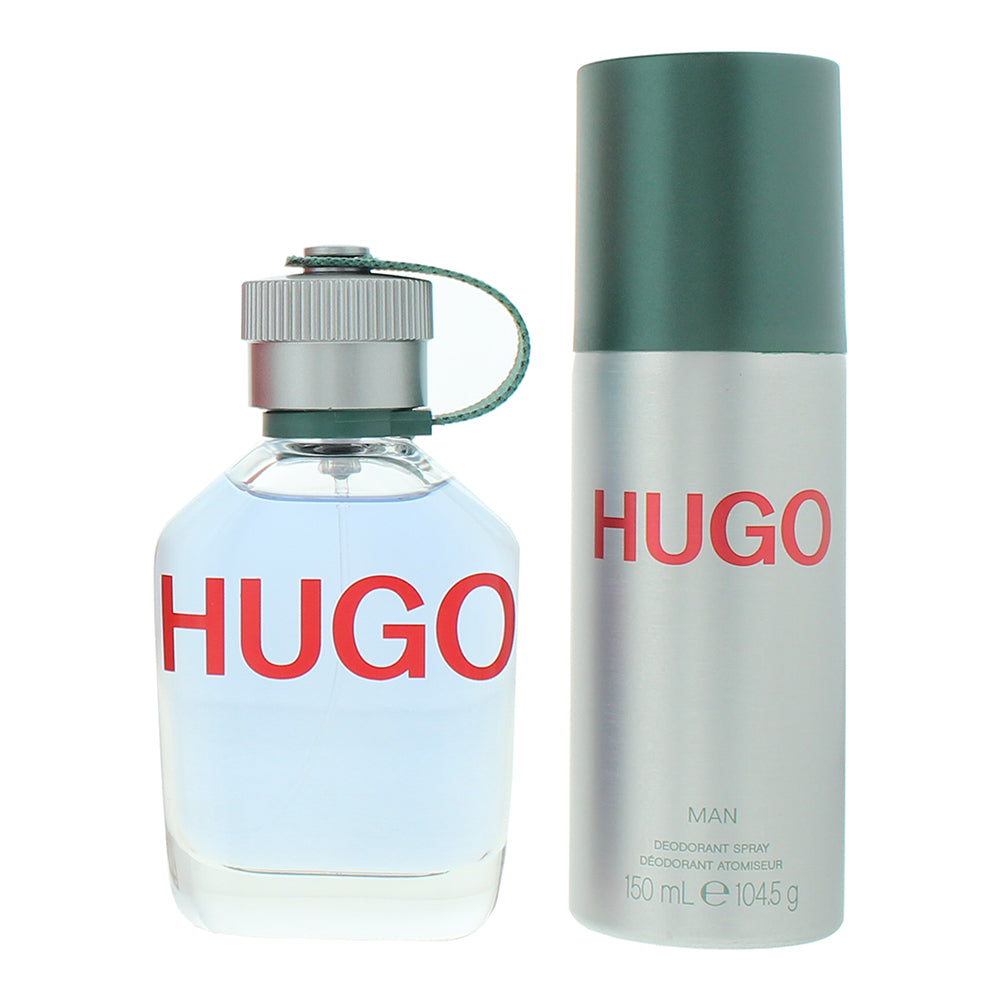 Hugo Boss Hugo Man 2 Piece Gift Set: Eau de Toilette 75ml - Deodorant Spray 150m - Product