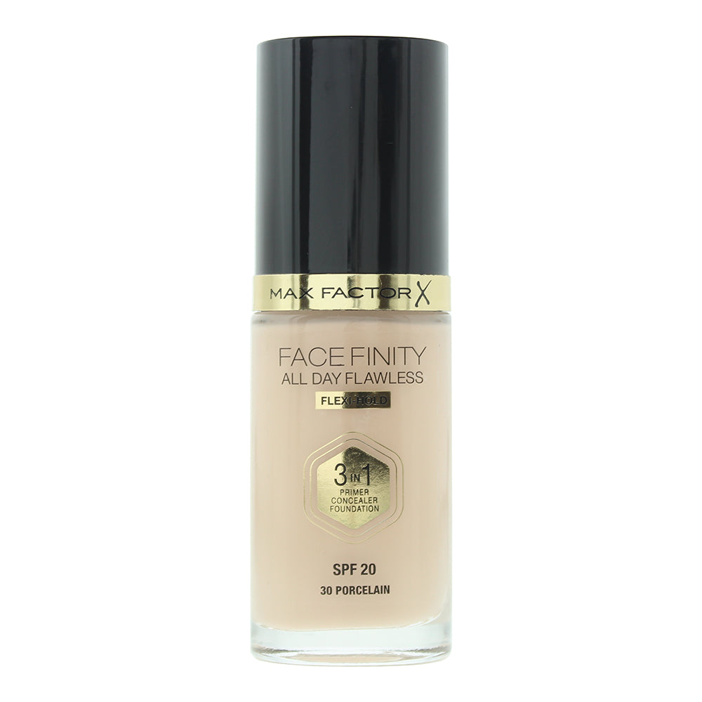 Max Factor Face Finity All Day Flawless 3 In1 30 Porcelain Foundation 30ml