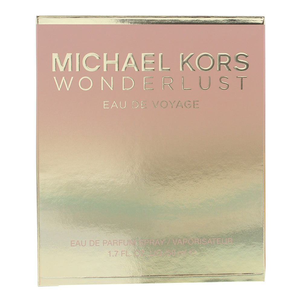 Michael Kors Wonderlust Eau de Voyage Eau de Parfum 50ml - Box