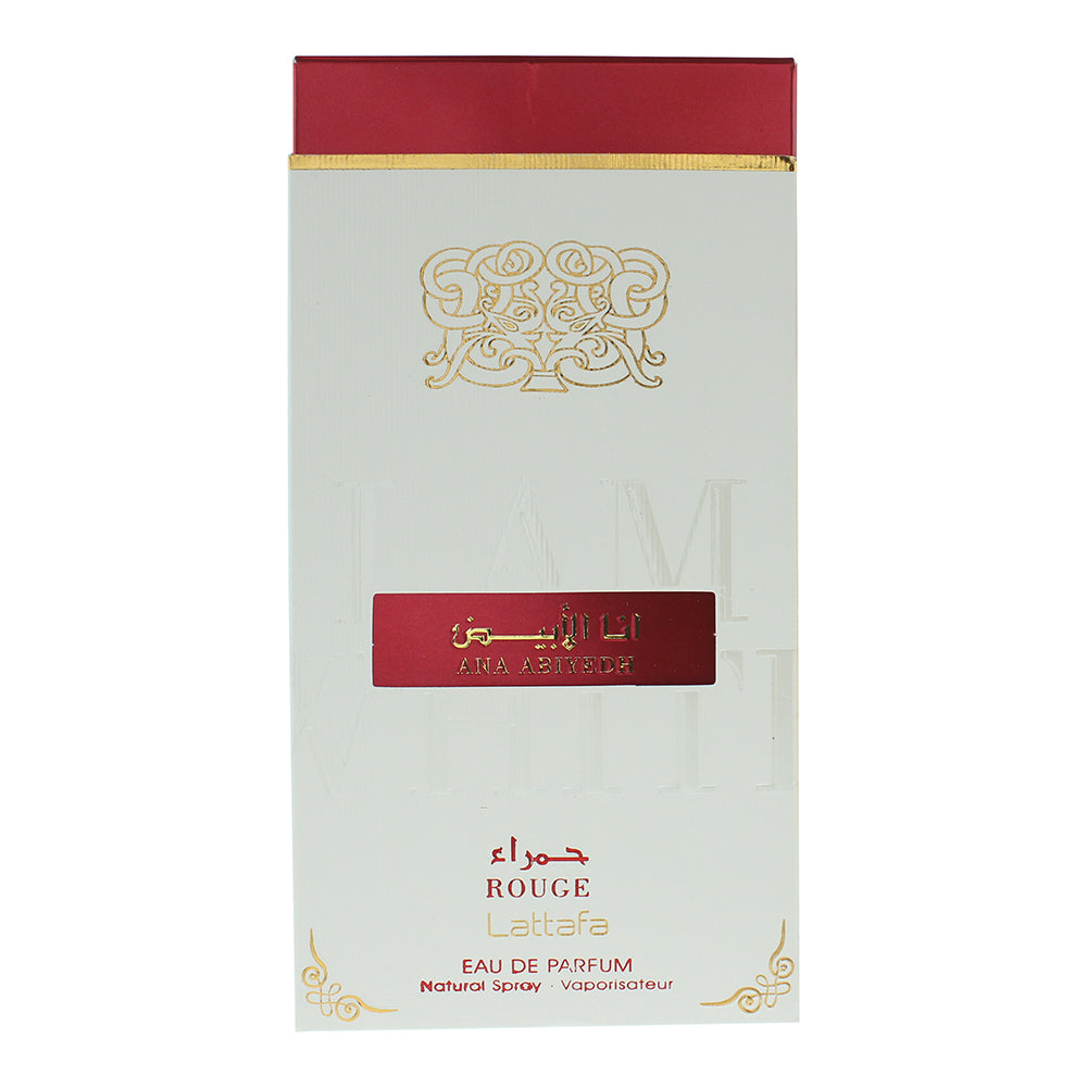 Lattafa Ana Abiyedh Rouge Eau de Parfum 60ml - Box