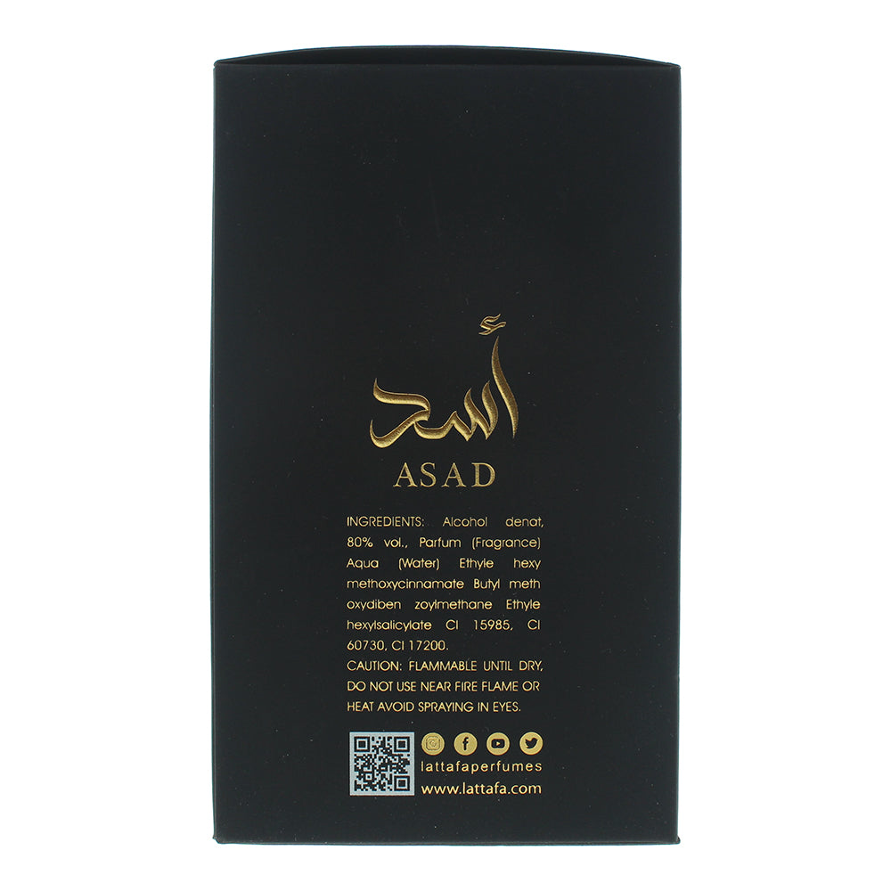 Lattafa Asad Eau de Parfum 100ml