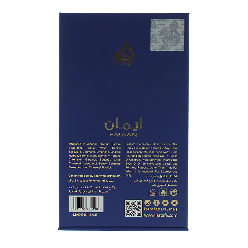 Lattafa Emaan Eau de Parfum 100ml