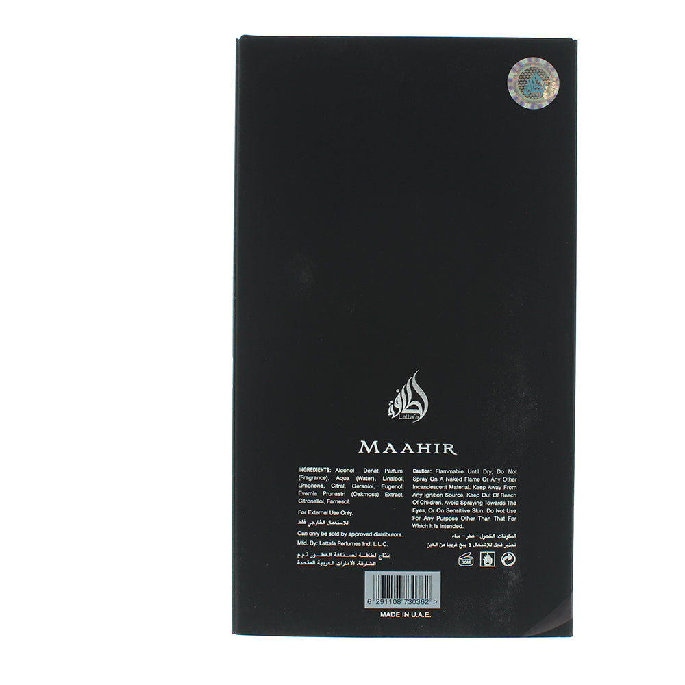 Lattafa Maahir Black Edition Eau de Parfum 100ml