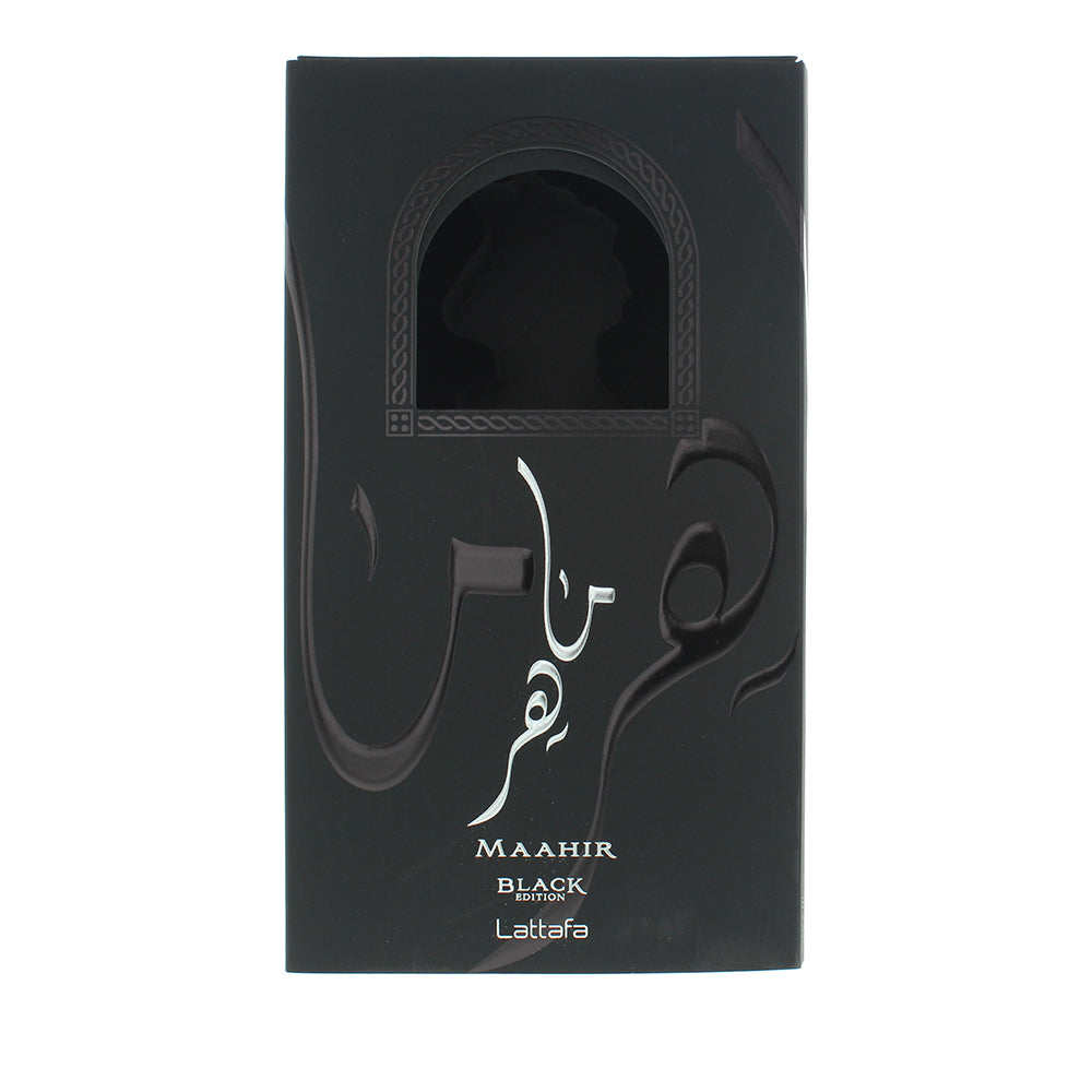 Lattafa Maahir Black Edition Eau de Parfum 100ml - Box
