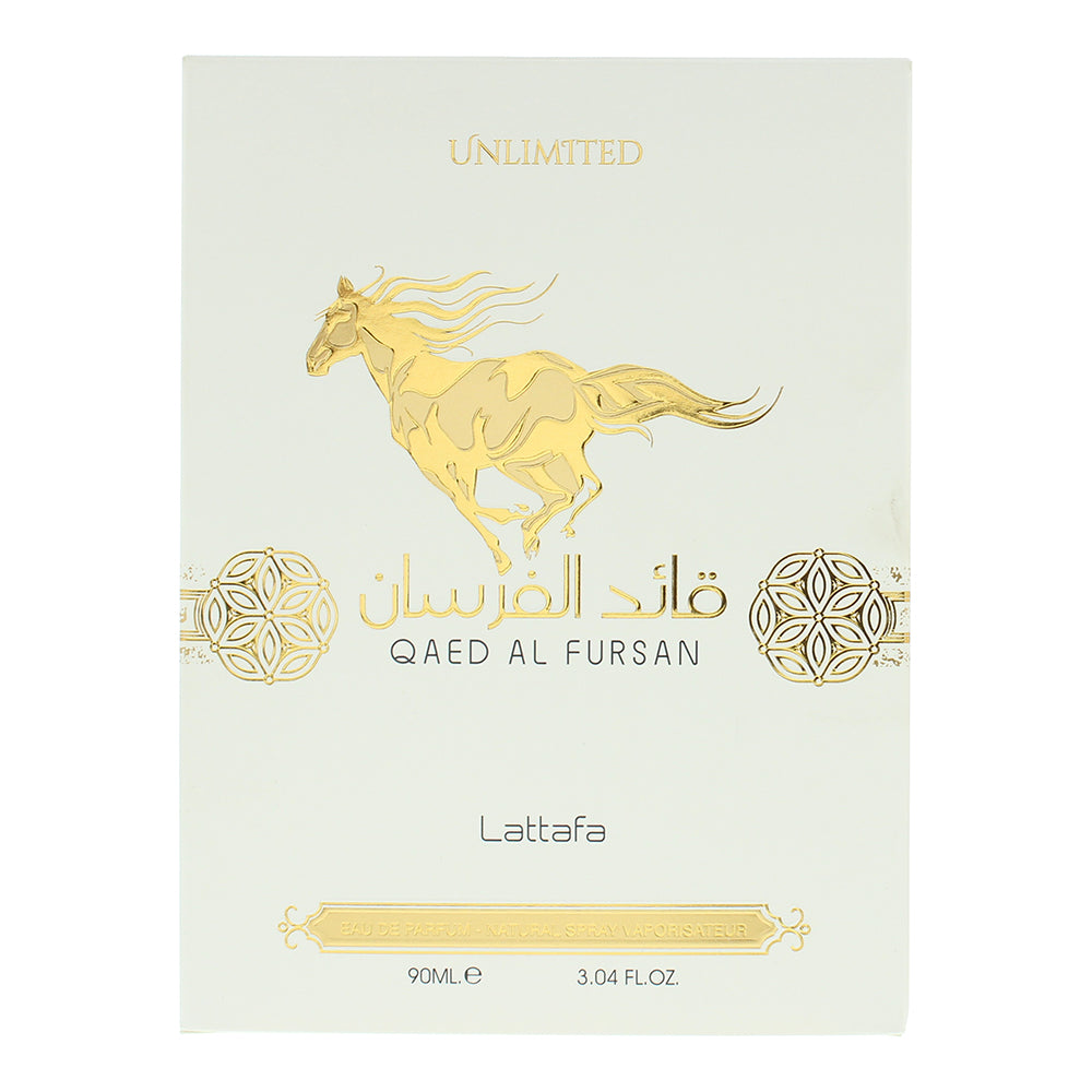 Lattafa Qaed Al Fursan Unlimited Eau de Parfum 90ml - Box