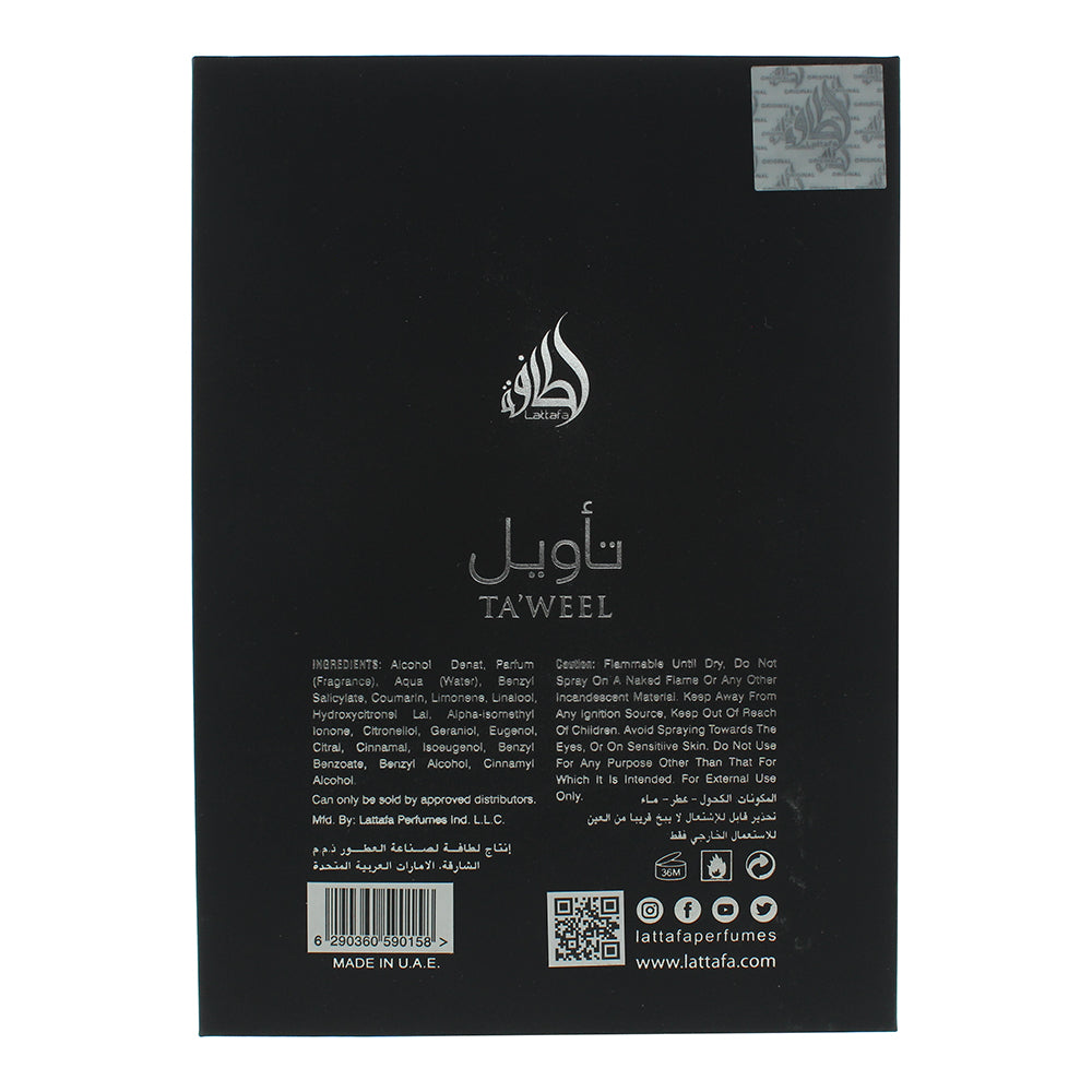 Lattafa Ta'weel Lattafa Eau de Parfum 100ml