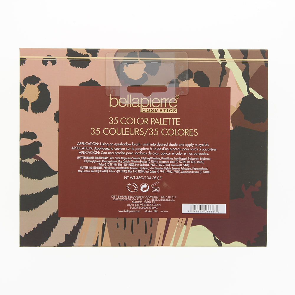 Bellapierre Cosmetics Safari Eye Shadow Palette 38g