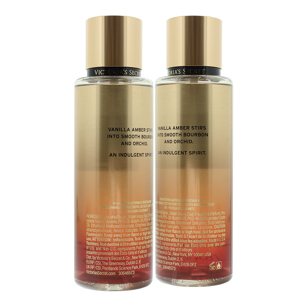 Victoria's Secret Vanilla Amber Bourbon Fragrance Mist 250ml