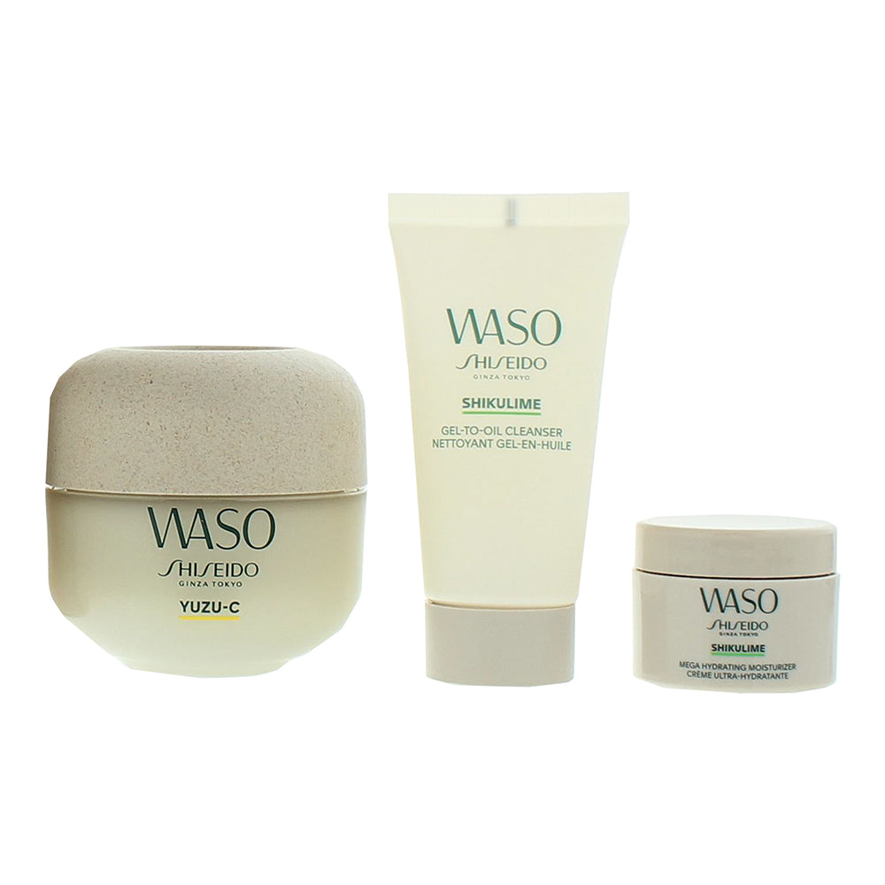 Shiseido Waso Good Night Recovery 3 Piece Gift Set: Cleanser 30ml - Moisturiser  - Product