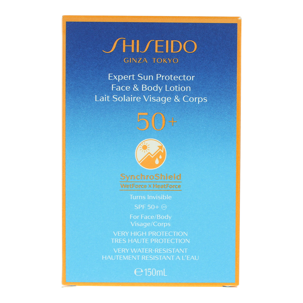 Shiseido Expert Sun Protector Spf 50+ Sun Lotion 150ml - Box