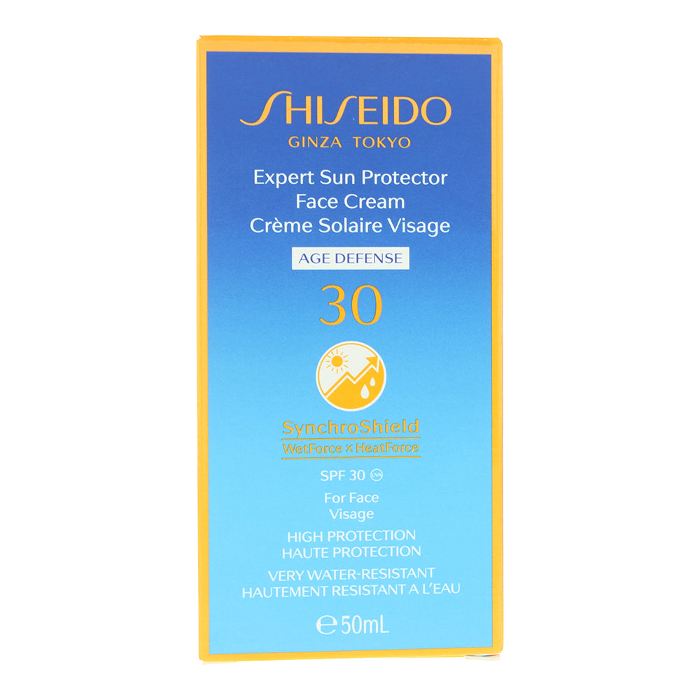 Shiseido Expert Sun Protector Age Defense Spf 30 Face Cream 50ml - Box