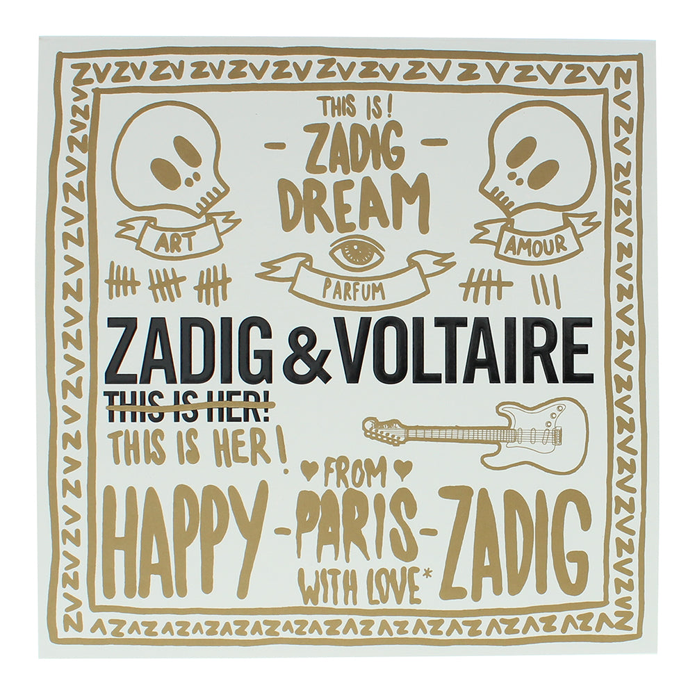 Zadig & Voltaire This Is Her! 2 Piece Gift Set: Eau de Parfum 100ml - Eau de Par - Box