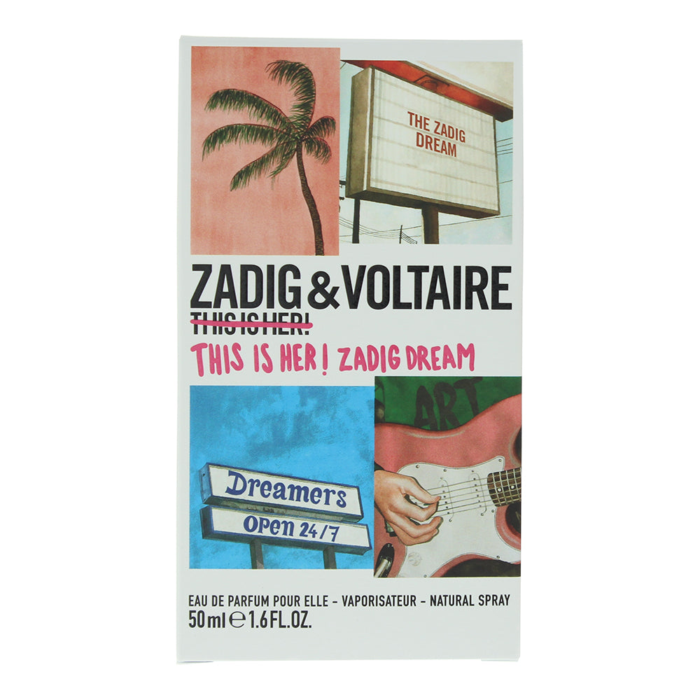 Zadig & Voltaire This Is Her! Zadig Dream Eau de Parfum 50ml - Box