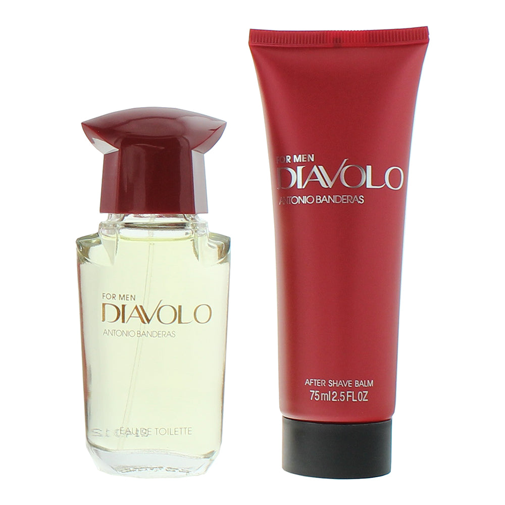 Antonio Banderas Diavolo 2 Piece Gift Set: Eau de Toilette 50ml - Aftershave Bal - Product