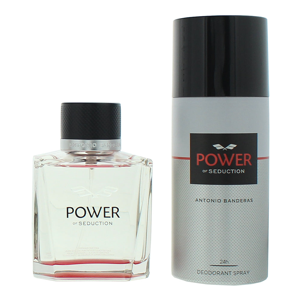 Antonio Banderas Power Of Seduction 2 Piece Gift Set: Eau de Toilette 100ml - De - Product