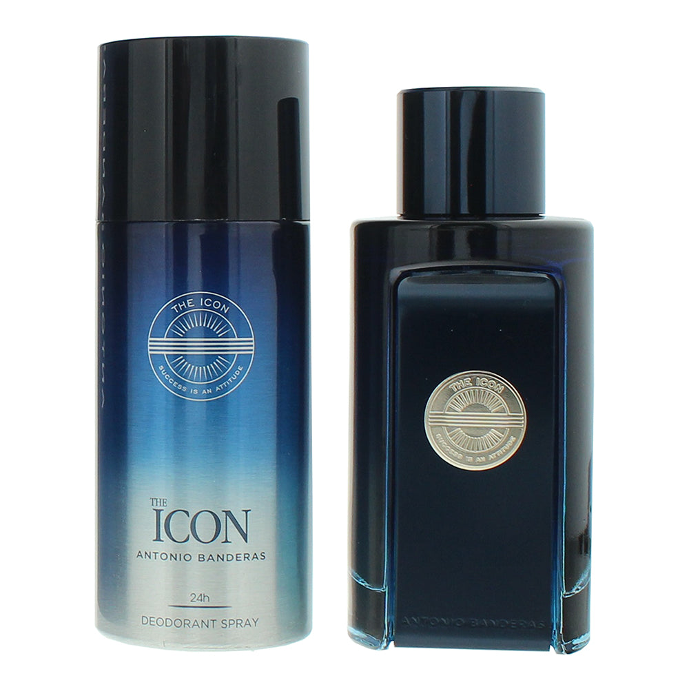 Antonio Banderas The Icon 2 Piece Gift Set: Eau de Toilette 100ml - Deodorant Sp - Product