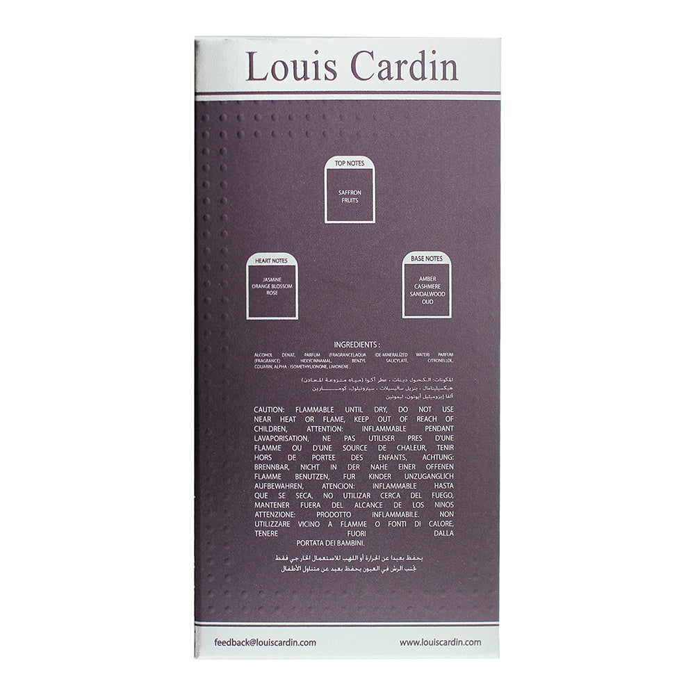 Louis Cardin Credible Oud Eau de Parfum 100ml