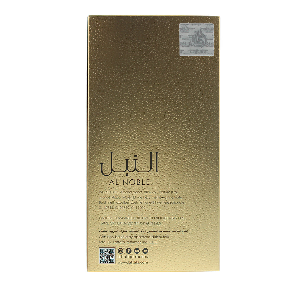 Lattafa Al Noble Safeer Eau de Parfum 100ml