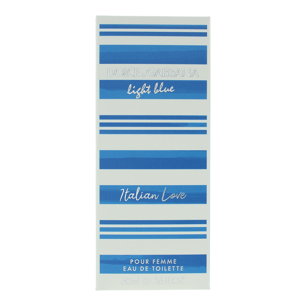 Dolce & Gabbana Light Blue Italian Love Pour Femme Eau de Toilette 50ml - Box