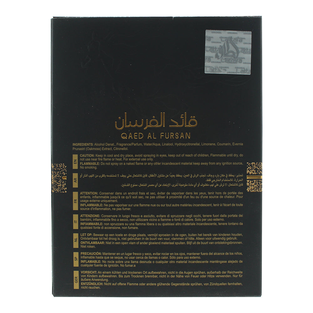 Lattafa Qaed Al Fursan Eau de Parfum 90ml