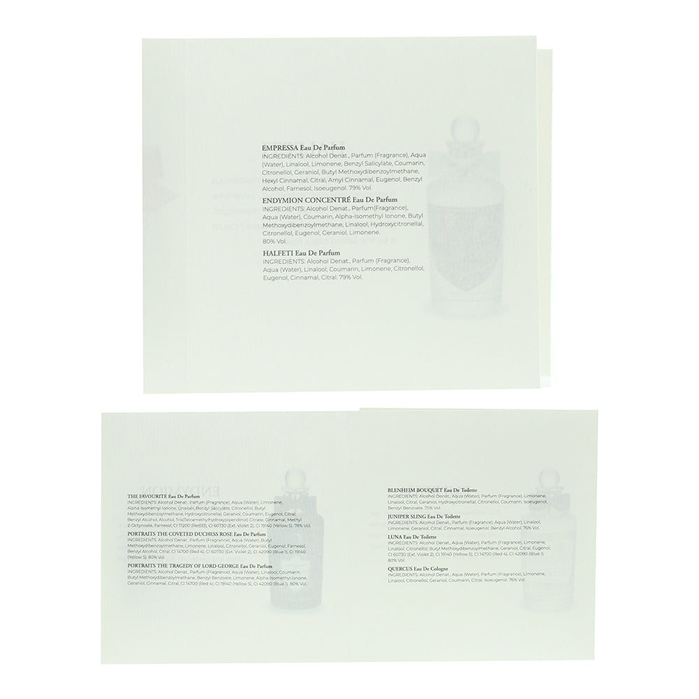 Penhaligon's Scent Library British Tales 10 Piece Gift Set: Eau de Parfum 10 x 2