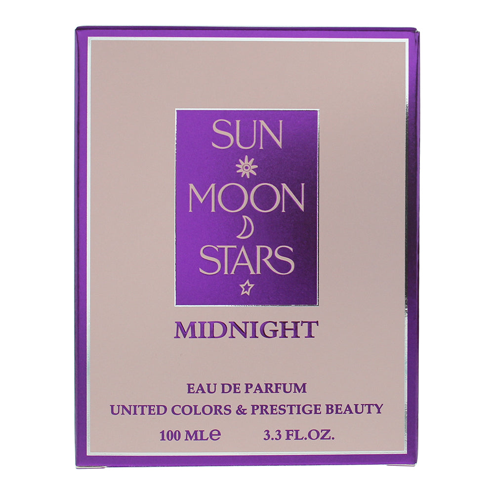 United Colors & Prestige Beauty Sun Moon Stars Midnight Eau de Parfum 100ml - Box