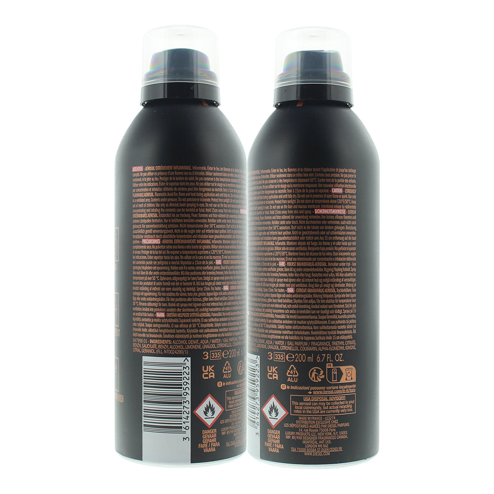 Diesel Bad All Over Body Spray 200ml