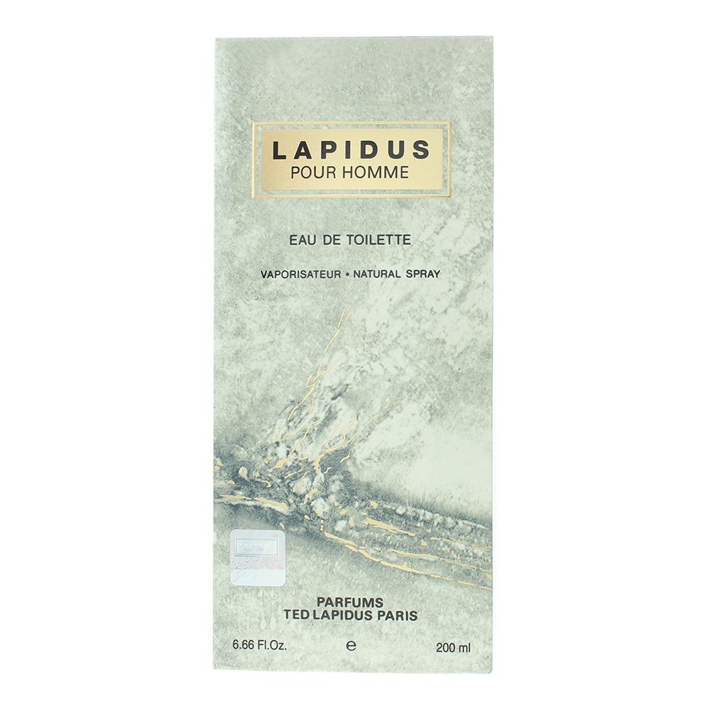 Ted Lapidus Pour Homme Eau de Toilette 200ml - Box