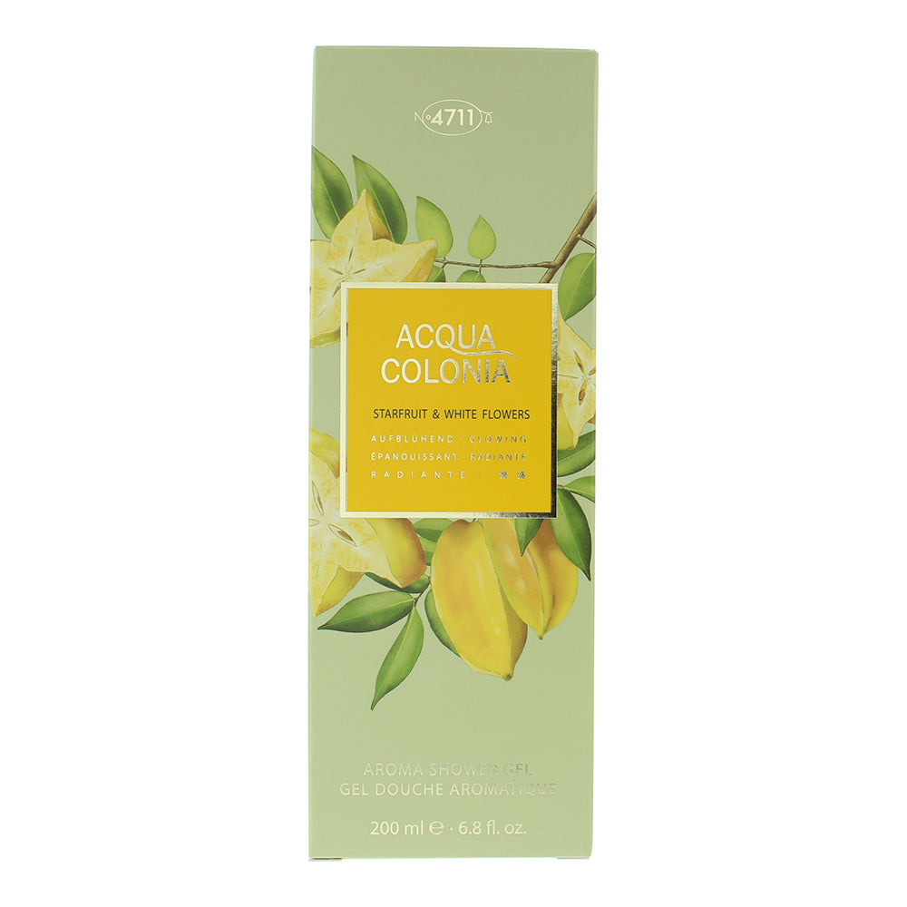 4711 Acqua Colonia Starfruit & White Flowers Shower Gel 200ml - Box