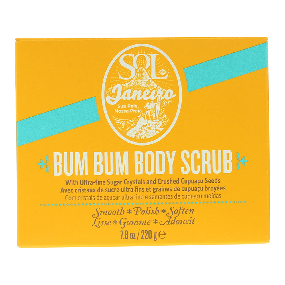 Sol De Janeiro Brazilian Bum Bum Body Scrub 220ml - Box