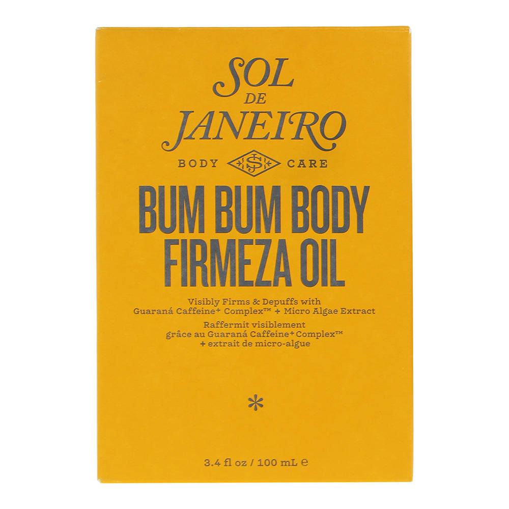 Sol De Janeiro Brazilian Bum Bum Firmeza Body Oil 100ml - Box