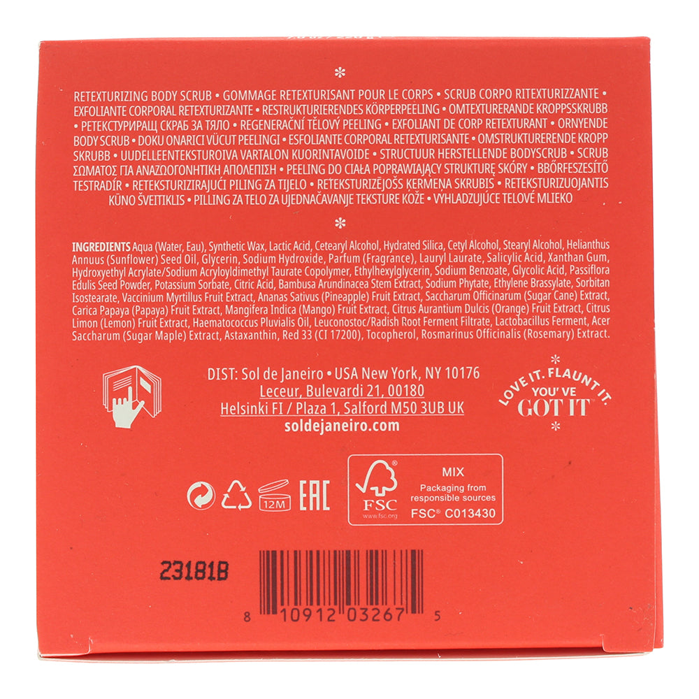 Sol De Janeiro Bom Dia Body Scrub 220ml