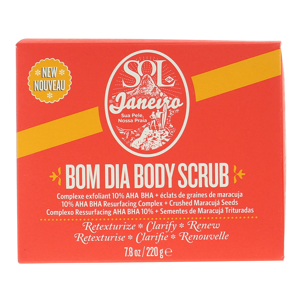 Sol De Janeiro Bom Dia Body Scrub 220ml - Box