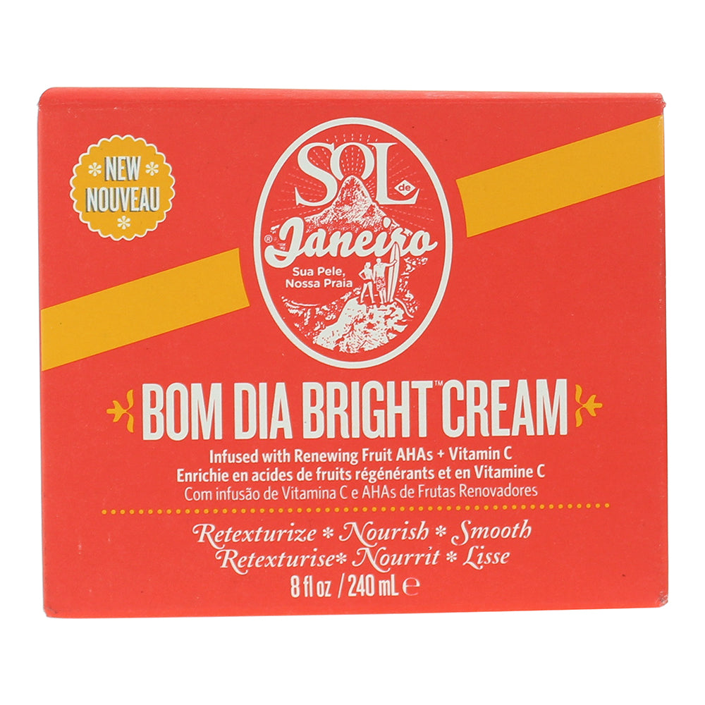 Sol De Janeiro Bom Dia Bright Body Cream 240ml - Box