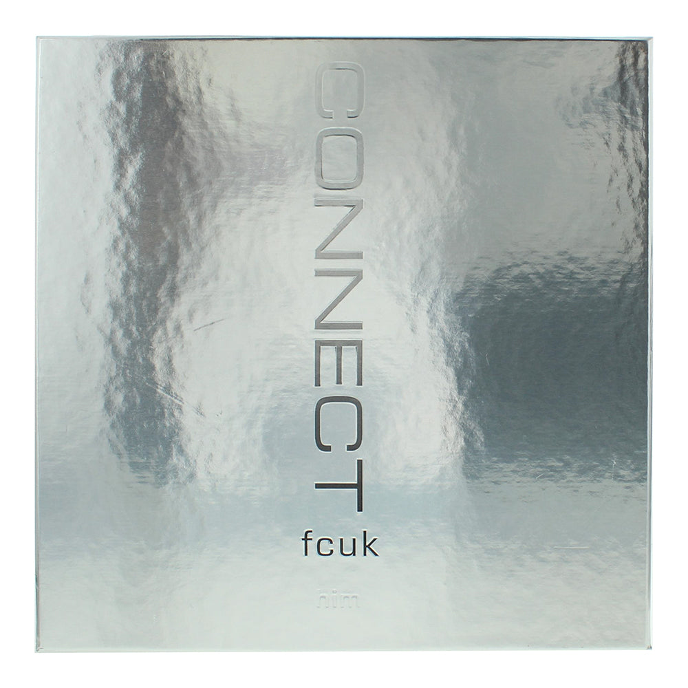 FCUK Connect Him 2 Piece Gift Set: Eau de Toilette 100ml - Shower Gel 200ml