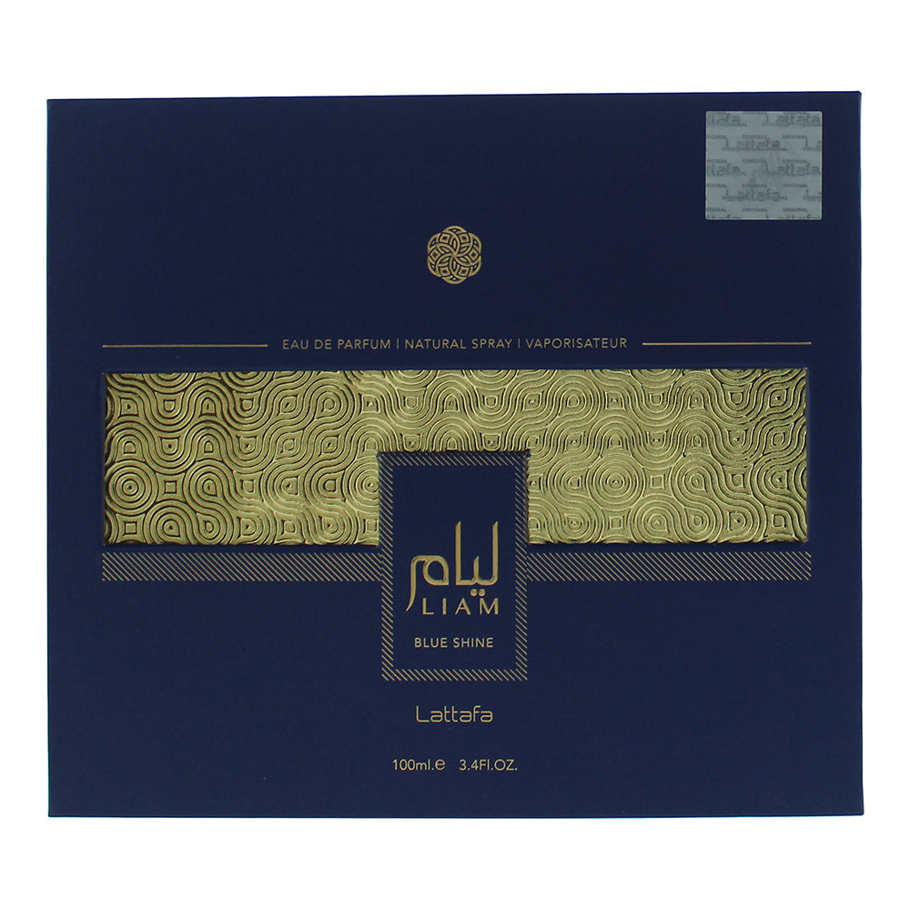 Lattafa Liam Blue Shine Eau de Parfum 100ml - Box