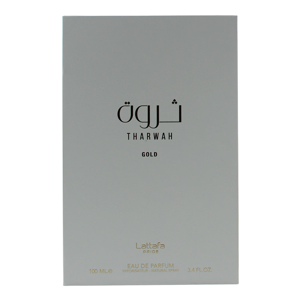 Lattafa Tharwah Gold Eau de Parfum 100ml - Box
