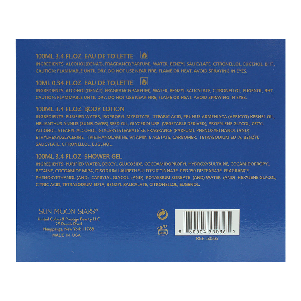 Sun Moon Stars By United Colors & Prestige Beauty 4Piece Gift Set: Eau de Toilet