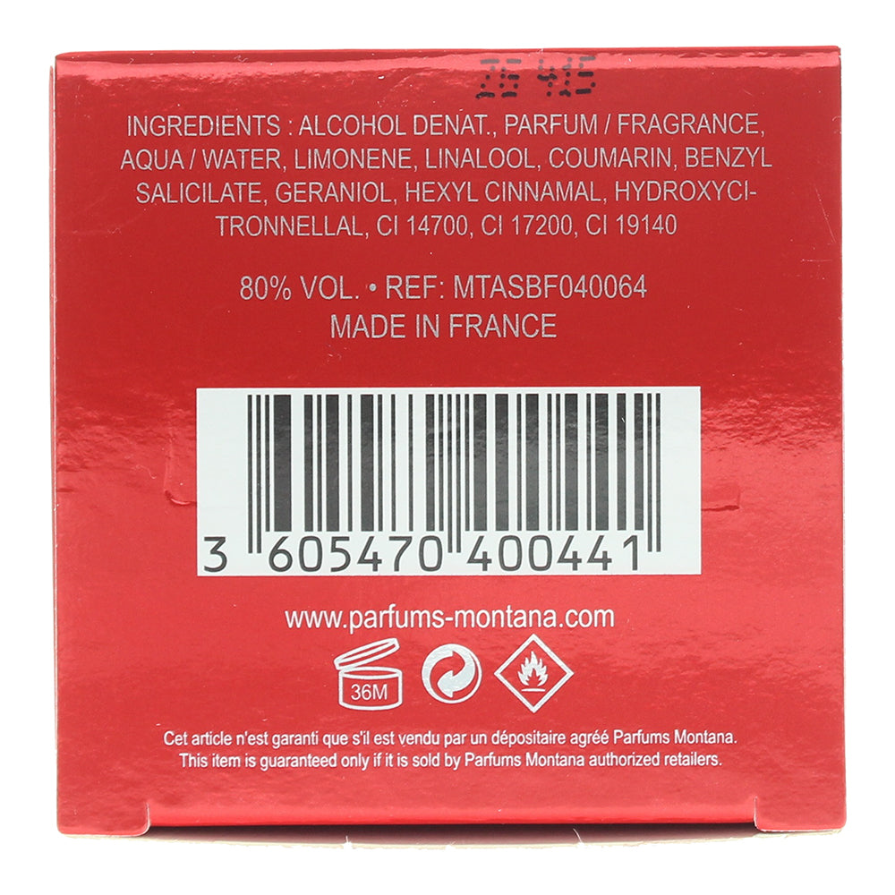 Montana Parfum De Femme Eau De Toilette 30ml