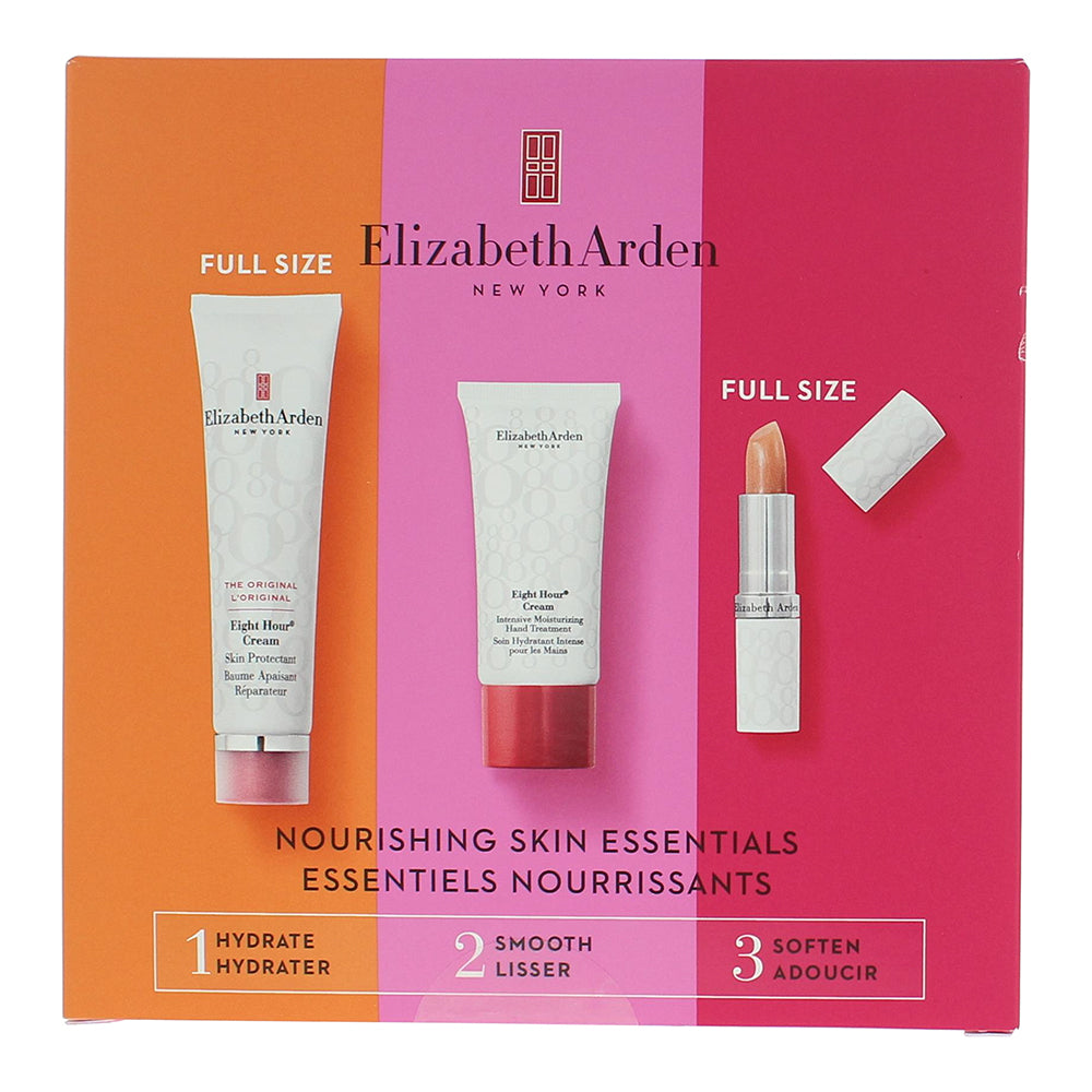 Elizabeth Arden Nourishing Skin Essentials 3 Piece Gift Set: Hand Cream 50ml - H